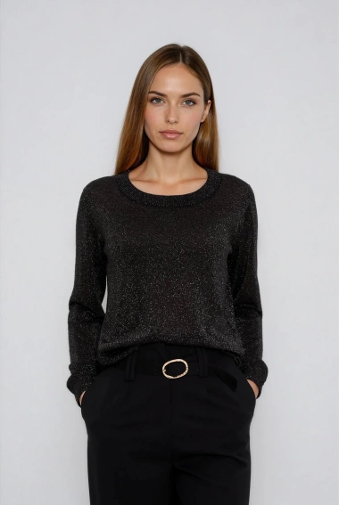 WOMEN'S SWEATER Z-SW-4868 BLACK