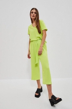 LADIES PANTS L-SP-4022 L.GREEN