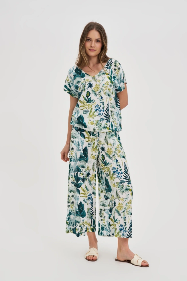 KOSZULA DAMSKA L-KO-4649 OFF WHITE