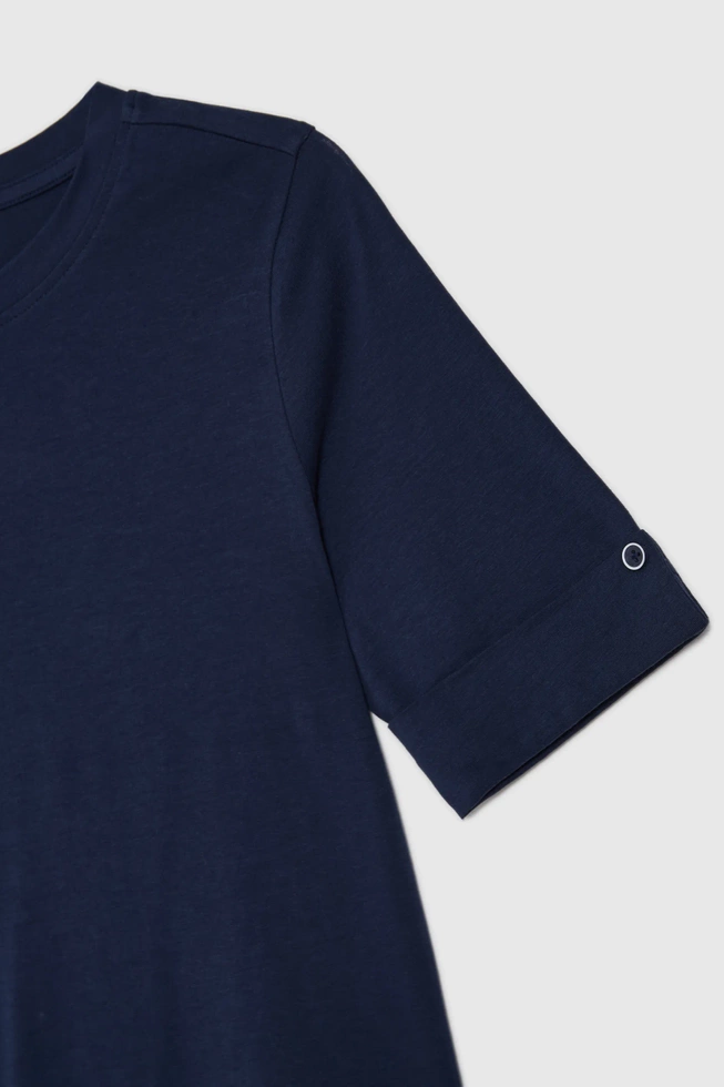 WOMEN'S TSHIRT L-TS-4616 NAVY