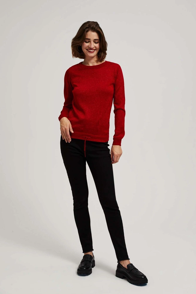 SWETER DAMSKI Z-SW-4241 RED-pakiet