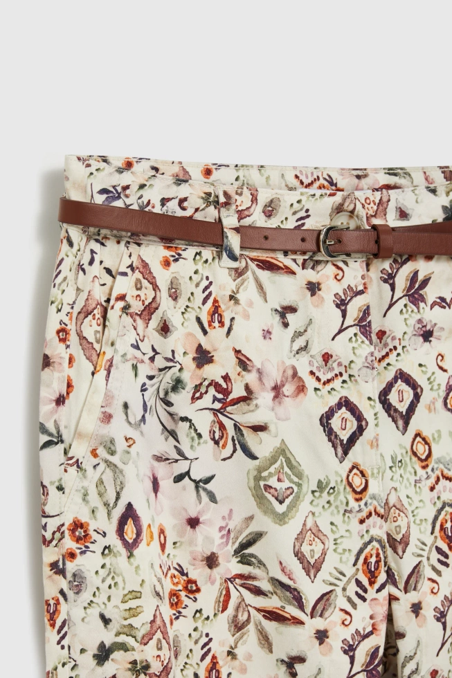 WOMEN'S PANTS L-SP-4907 OFF WHITE