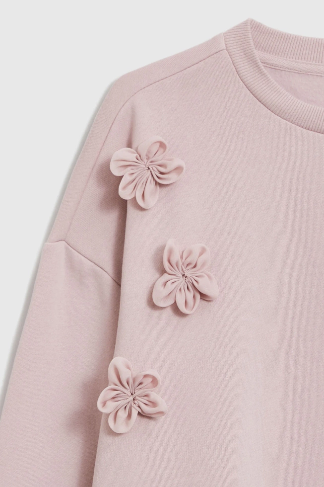 BLUZA DAMSKA L-BL-4915 DUSTY PINK