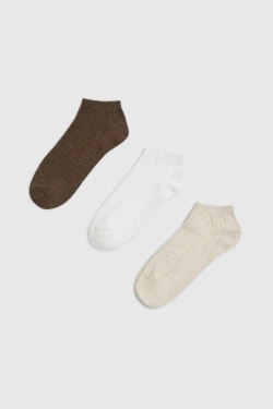 WOMEN'S SOCKS Z-SK-4811 BEIGE-set