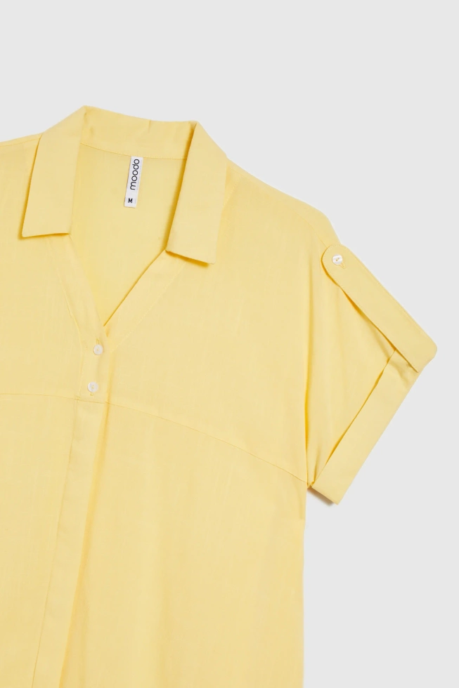 KOSZULA DAMSKA L-KO-4659 L.YELLOW