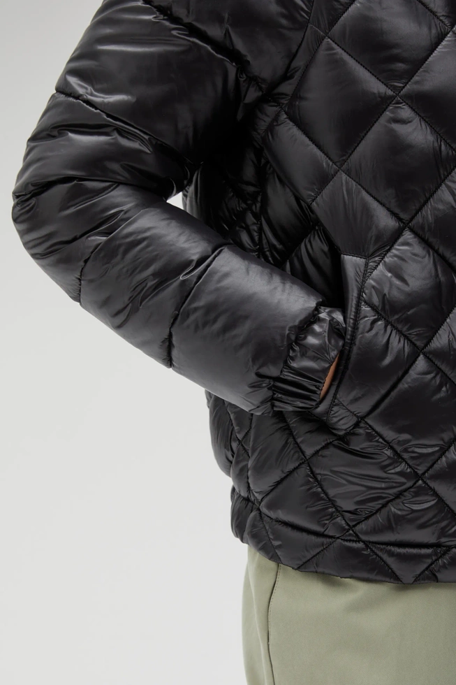 WOMEN'S JACKETS L-KU-4606 BLACK