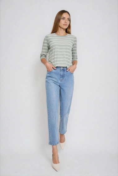 JEANSY DAMSKIE L-JE-4905 BLUE