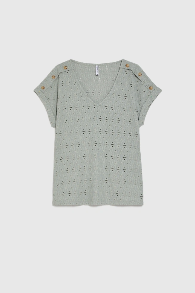 WOMEN'S TSHIRT L-TS-5039 OLIVE-set
