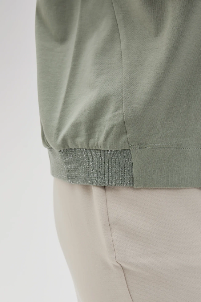 WOMEN'S TSHIRT L-TS-4640 OLIVE