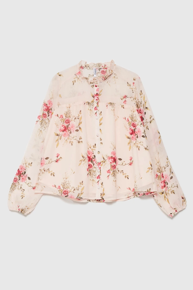 WOMEN'S SHIRT L-KO-4634 L.PINK