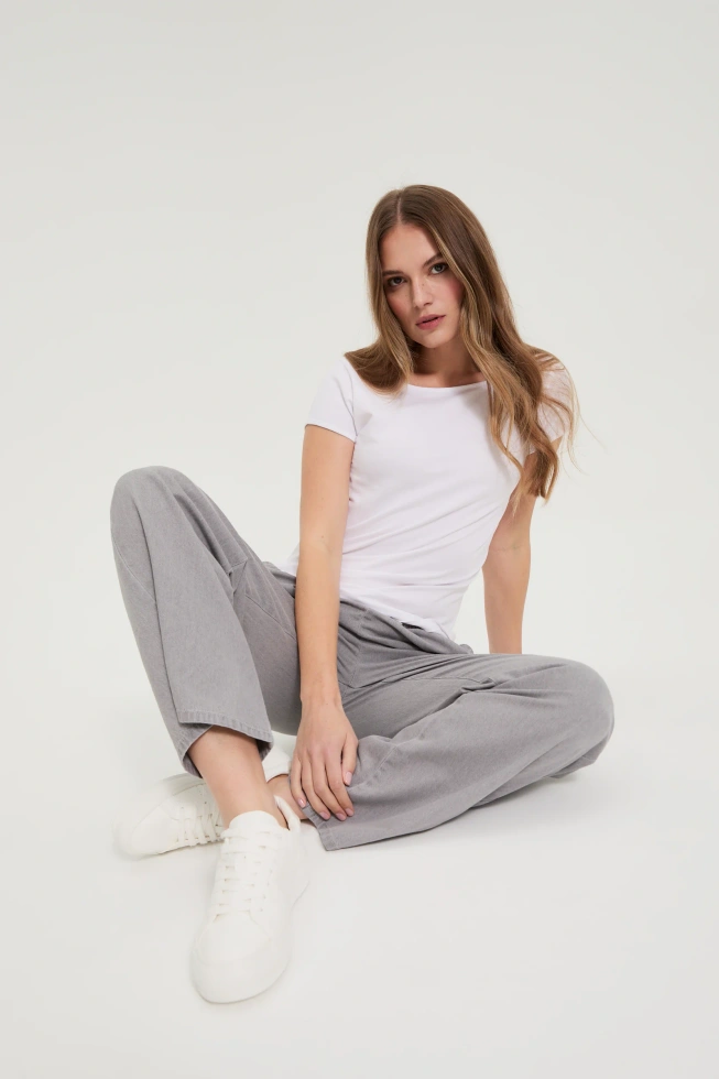 JEANSY DAMSKIE L-JE-4910 GREY