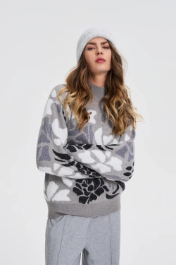 WOMEN'S HAT Z-CZ-4809 L.GREY-set