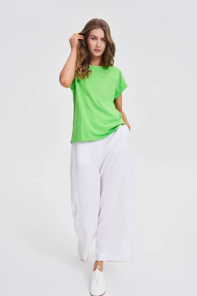 WOMEN'S TSHIRT L-TS-4706 L.GREEN-set