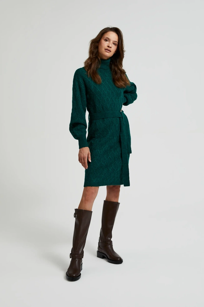 WOMEN'S DRESS Z-SU-4521 D.GREEN