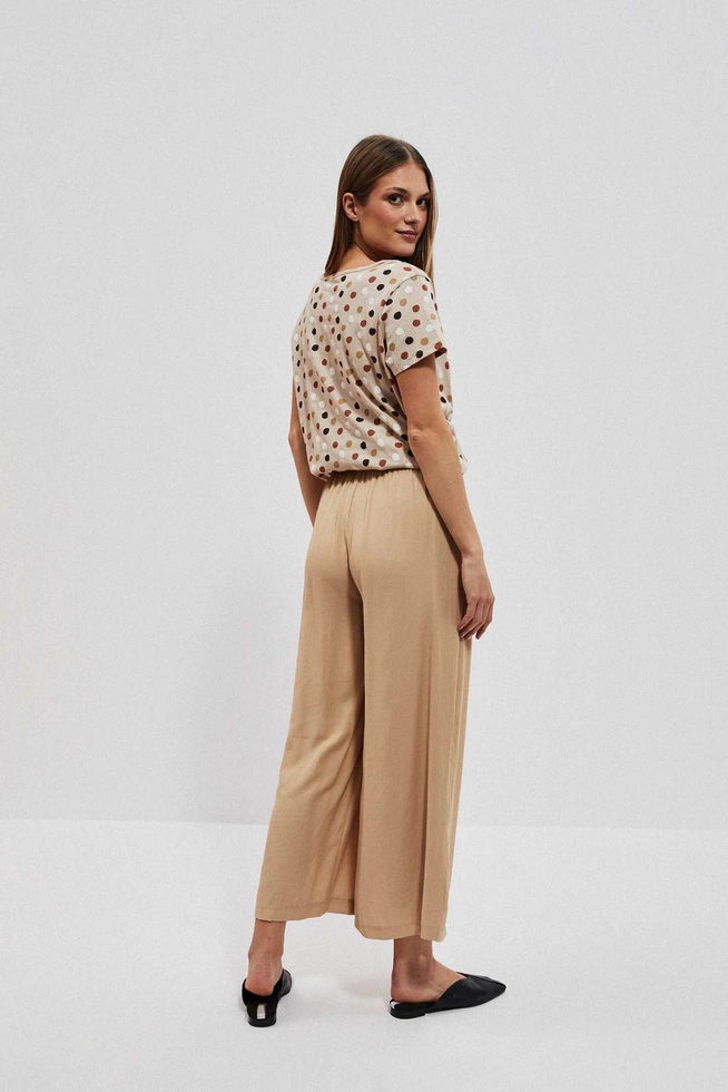 LADIES PANTS L-SP-4010 D.BEIGE