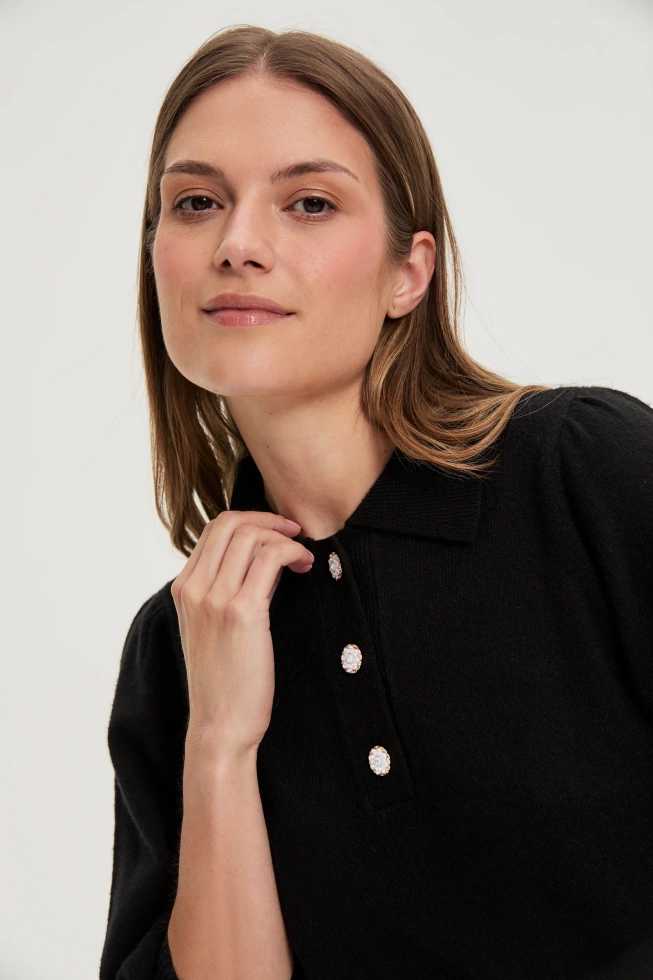 WOMEN'S SWEATER Z-SW-4811 BLACK