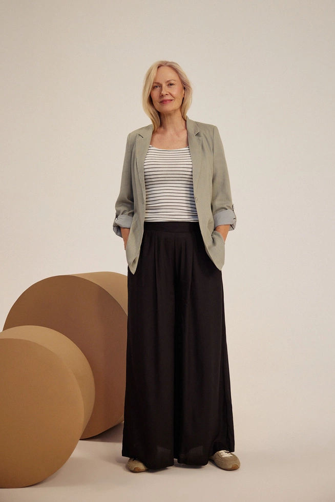 SPODNIE DAMSKIE L-SP-4628 BLACK