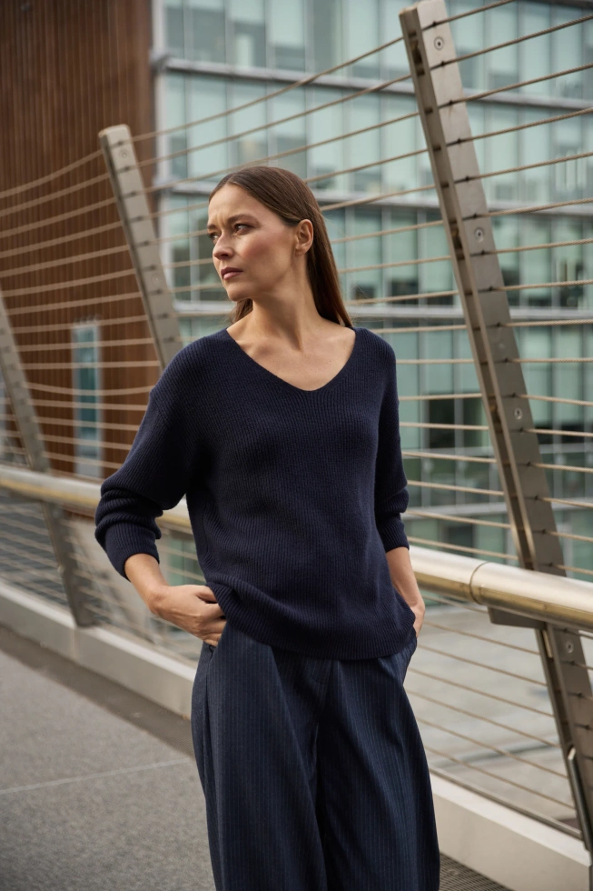 SWETER DAMSKI Z-SW-4861 NAVY