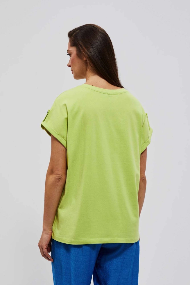 LADIES TSHIRT L-TS-4086 L.GREEN