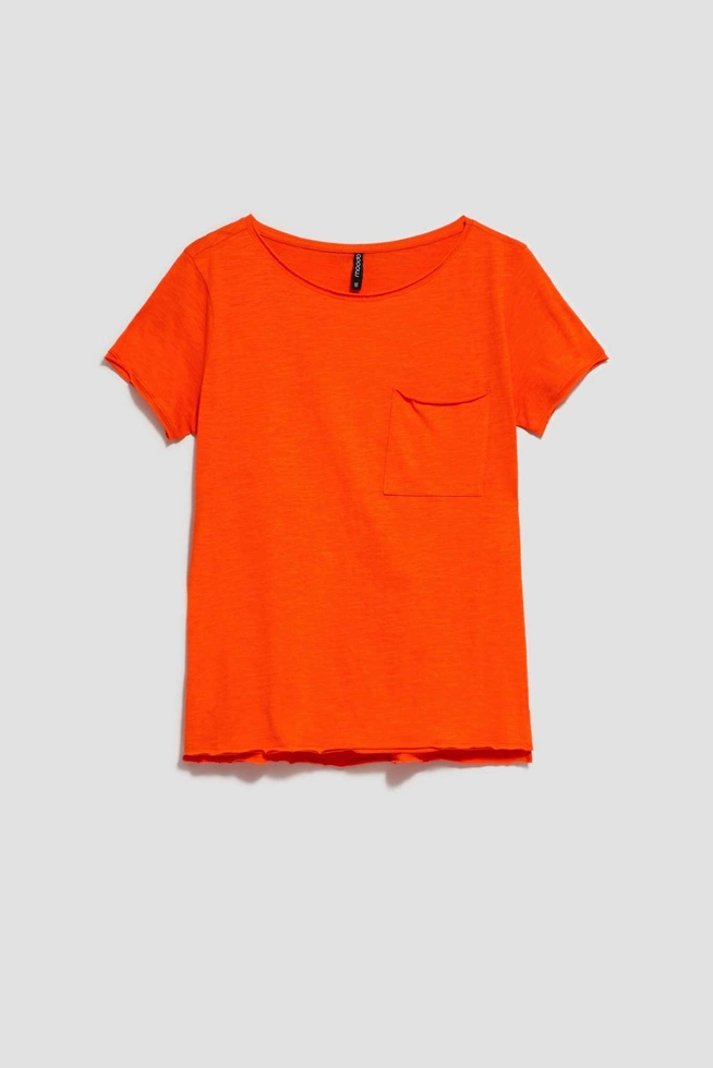 LADIES TSHIRT L-TS-4051 ORANGE