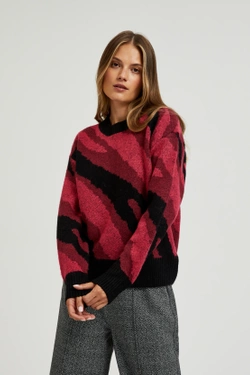 SWETER DAMSKI Z-SW-4555 D.RED