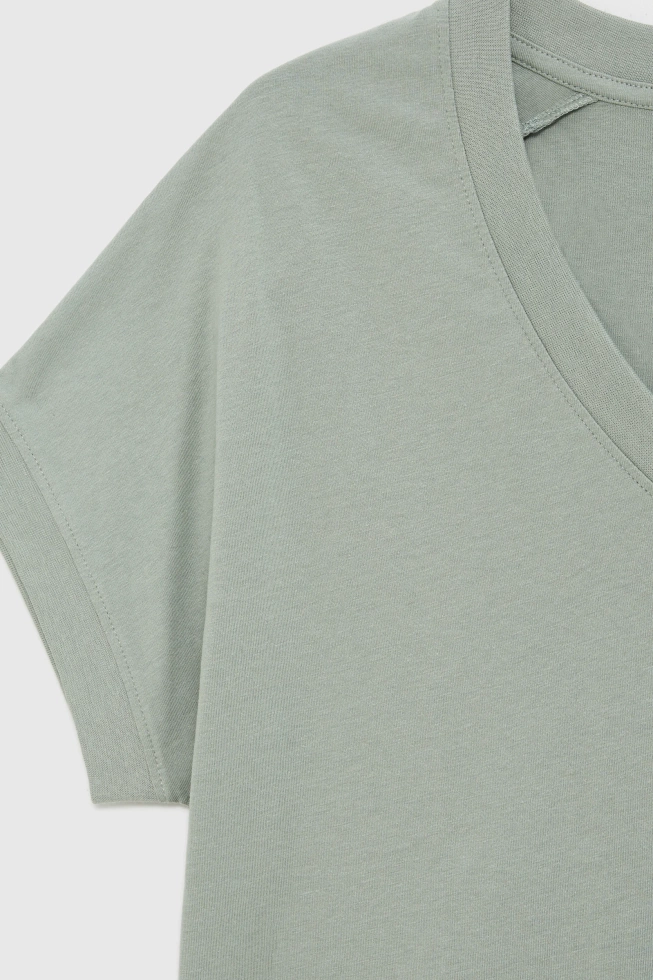 WOMEN'S TSHIRT L-TS-4942 OLIVE-set