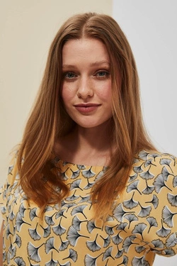 LADIES SHIRT L-KO-4044 L.HONEY