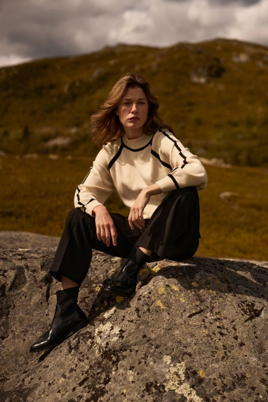 WOMEN'S SWEATER Z-SW-4841 OFF WHITE-set