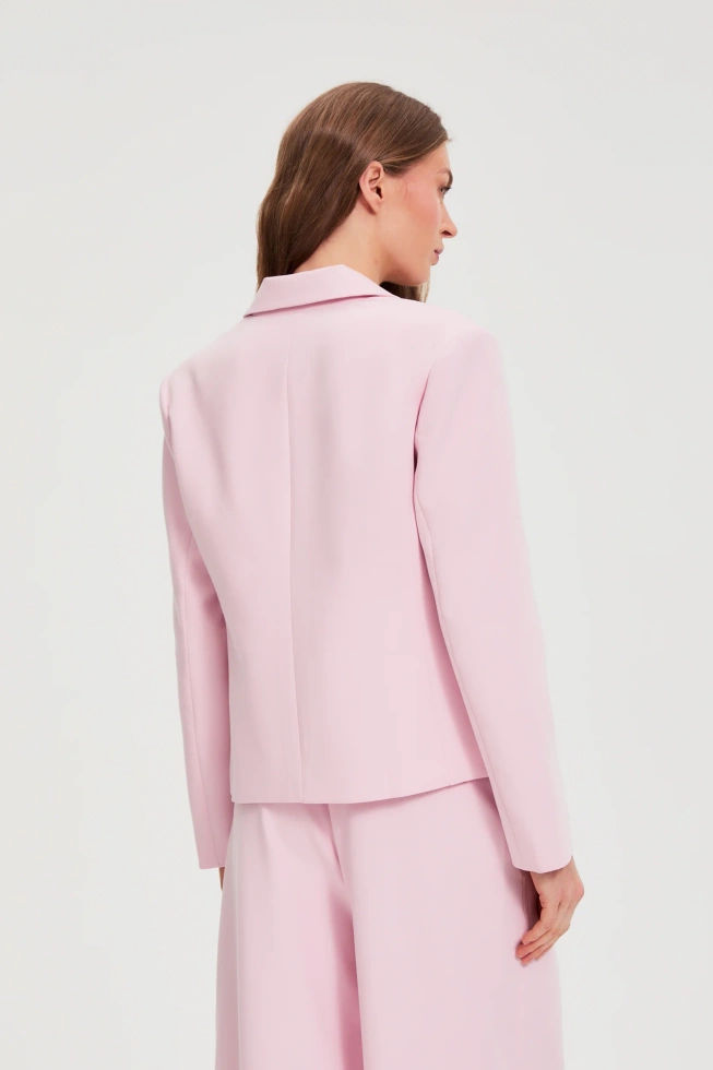 WOMEN'S BLAZER L-MR-4919 L.PINK