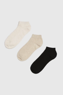 WOMEN'S SOCKS Z-SK-4503 L.BEIGE MEL-set