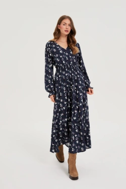 WOMEN'S DRESS Z-SU-4809 NAVY