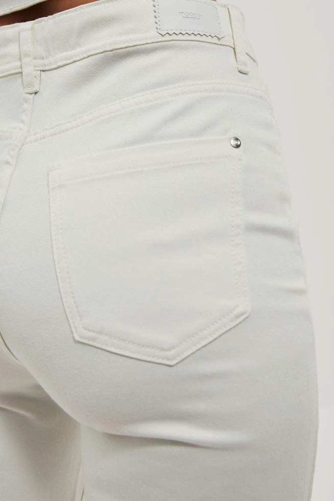 LADIES JEANS L-JE-4000 OFF WHITE