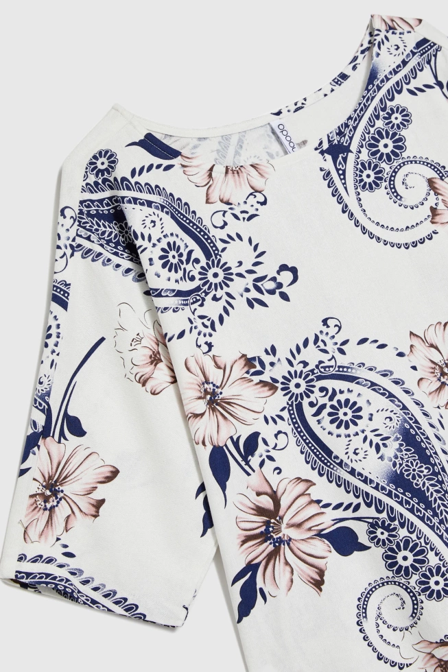 WOMEN'S SHIRT L-KO-4666 WHITE