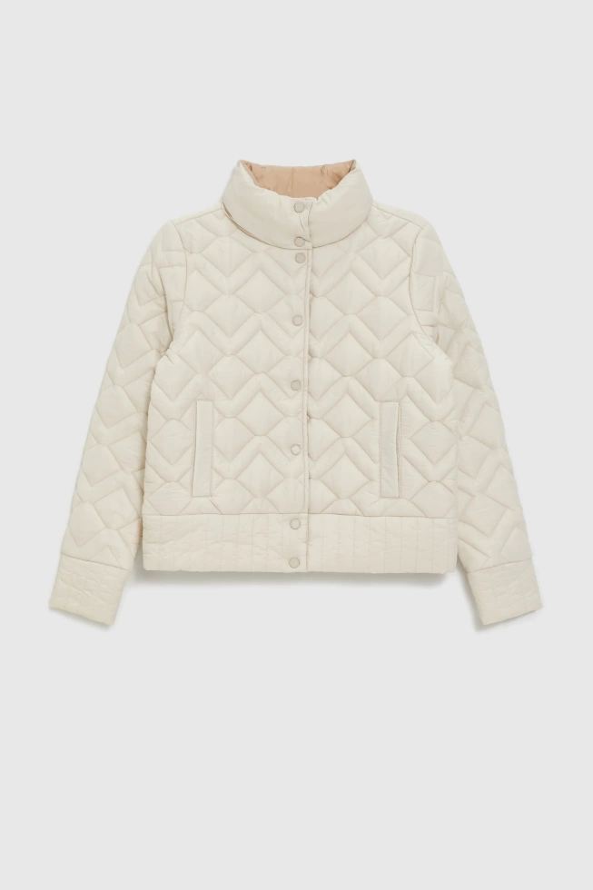 KURTKA DAMSKA L-KU-4905 L.BEIGE