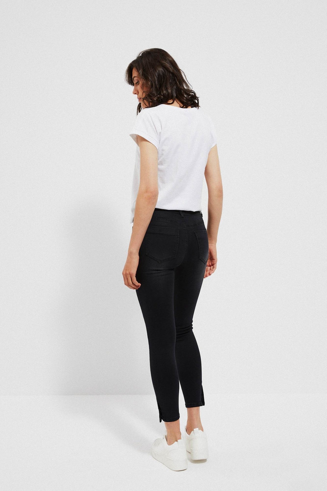 Jeansy medium waist Z-JE-3601 BLACK