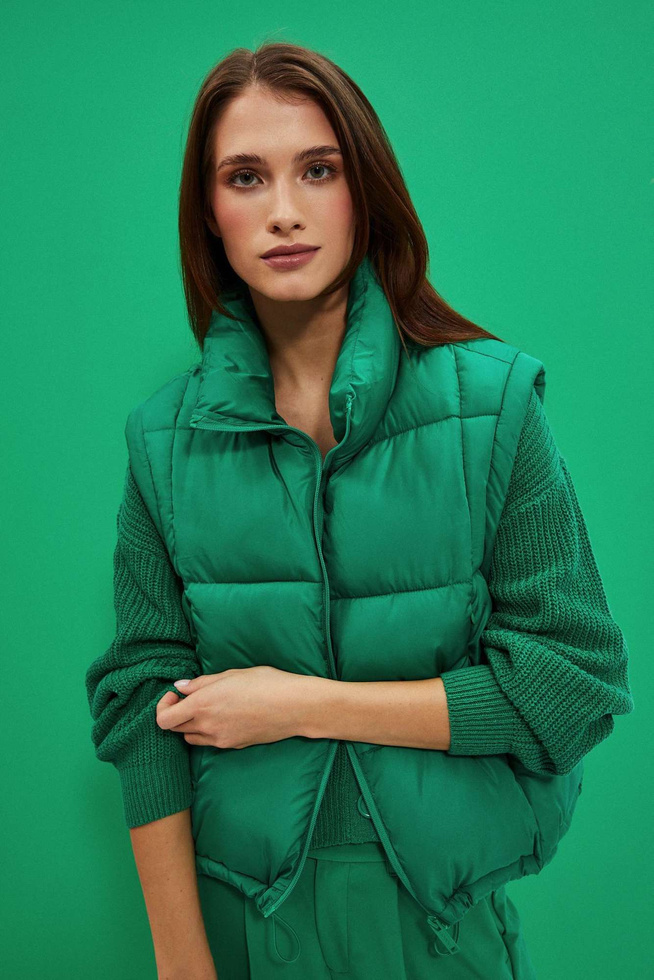 KURTKA DAMSKA L-KA-4001 GREEN
