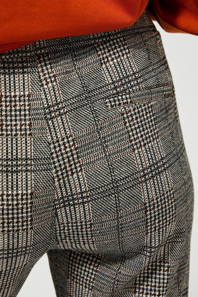 Spodnie w kratkę Z-SP-3314 BEIGE