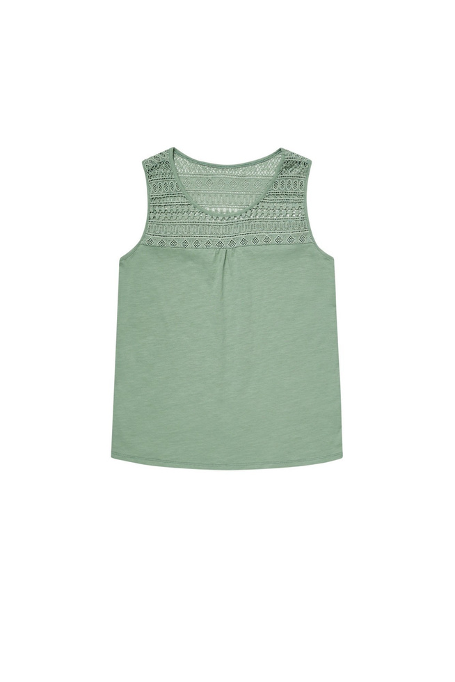 Top z ażurowym zdobieniem L-TS-3455 L.OLIVE